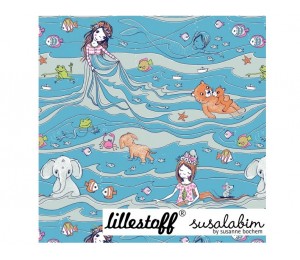 Bio Jersey Lillestoff - Wellentraum